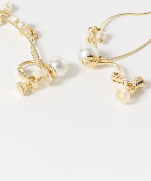 SMELLY / スメリー ピアス・イヤリング | ウェーブパールシャワーイヤリング | 詳細4