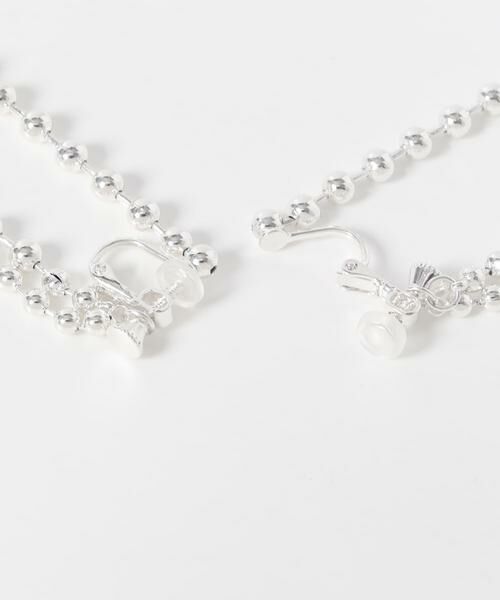 SMELLY / スメリー ピアス・イヤリング | ボールチェーンイヤリング | 詳細5