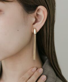 SMELLY / スメリー ピアス・イヤリング | メタルモチーフチェーンイヤリング