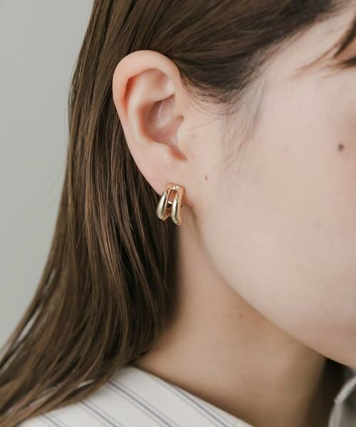 SMELLY / スメリー ピアス・イヤリング | ダブルフープイヤリング | 詳細3