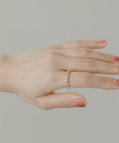 SMELLY / スメリー ピアス・イヤリング | コンビメッキキリカエリングイヤカフ | 詳細2