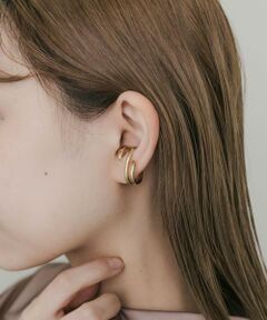 SMELLY / スメリー ピアス・イヤリング | ステンレストリプルラインイヤカフ