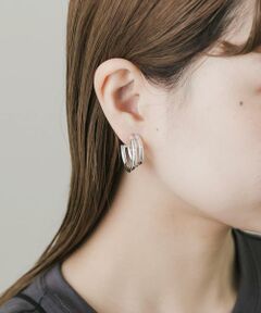 SMELLY / スメリー ピアス・イヤリング | ダブルラインフープイヤリング