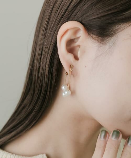 SMELLY / スメリー ピアス・イヤリング | パールループイヤリング | 詳細1