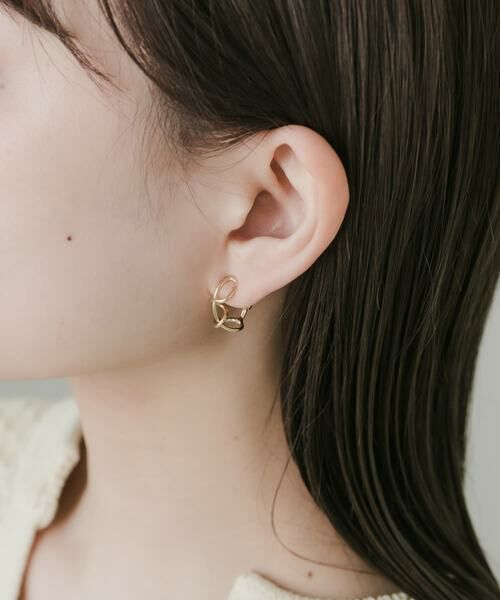 SMELLY / スメリー ピアス・イヤリング | ニュアンスツイストイヤリング | 詳細1