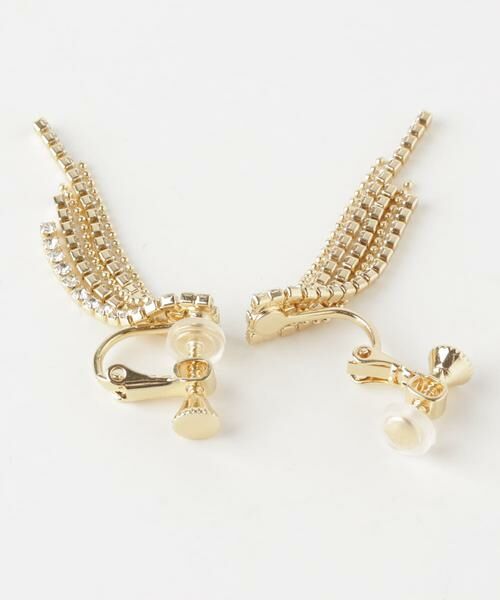 SMELLY / スメリー ピアス・イヤリング | ビジューフリンジイヤリング | 詳細4