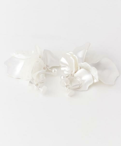 SMELLY / スメリー ピアス・イヤリング | メタルペタルモチーフイヤリング | 詳細4