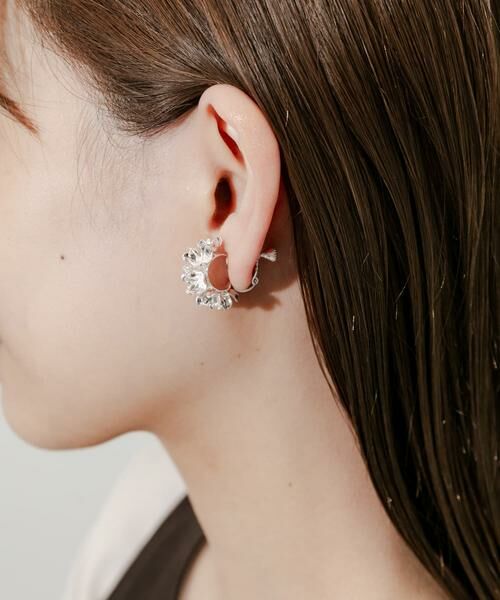 SMELLY / スメリー ピアス・イヤリング | メタルフラワーイヤリング | 詳細4