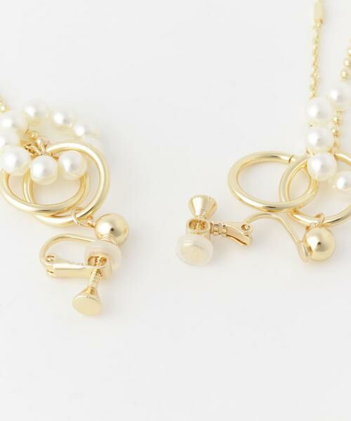 SMELLY / スメリー ピアス・イヤリング | パールリングチェーンイヤリング | 詳細9