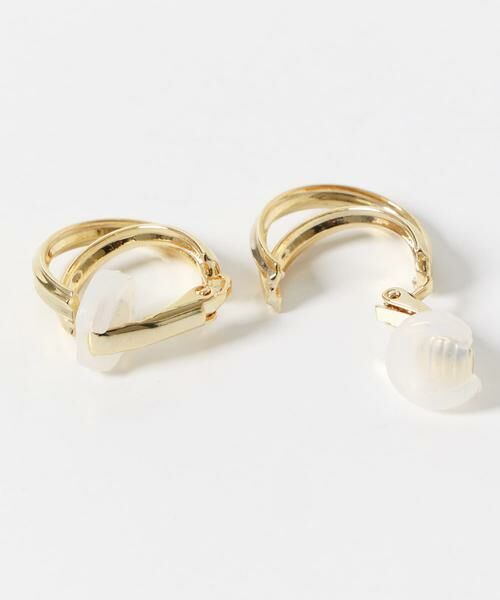 SMELLY / スメリー ピアス・イヤリング | メタルクロスフープイヤリング | 詳細5