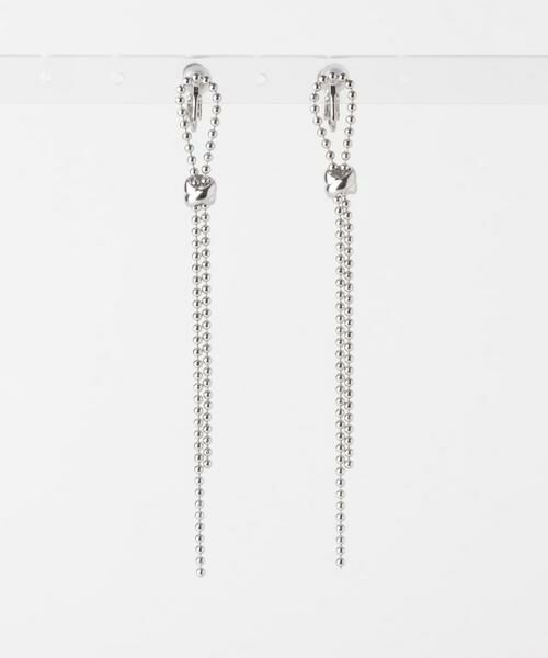 SMELLY / スメリー ピアス・イヤリング | ボールロングチェーンイヤリング | 詳細4