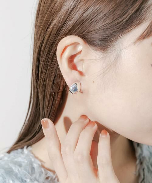 SMELLY / スメリー ピアス・イヤリング | メタルアンギュラーイヤリング | 詳細1