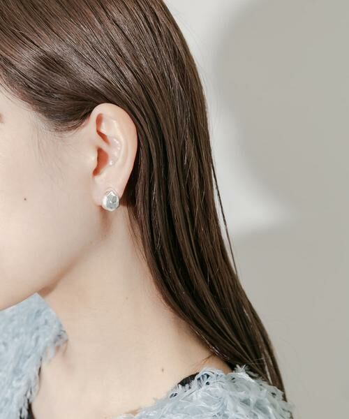 SMELLY / スメリー ピアス・イヤリング | メタルアンギュラーイヤリング | 詳細5