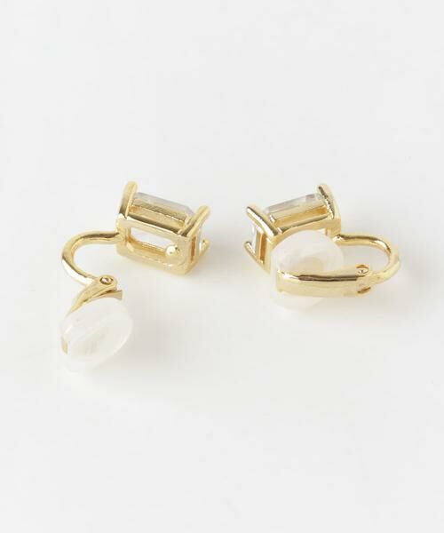 SMELLY / スメリー ピアス・イヤリング | スクエアガラスイヤリング | 詳細6
