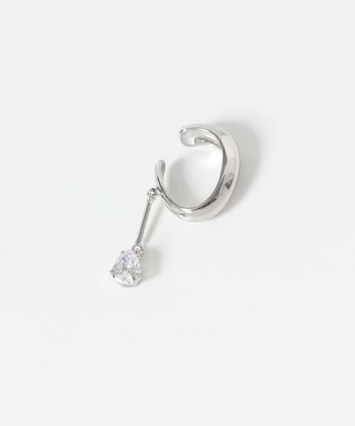 SMELLY / スメリー ピアス・イヤリング | スウィングビジューイヤカフ | 詳細3