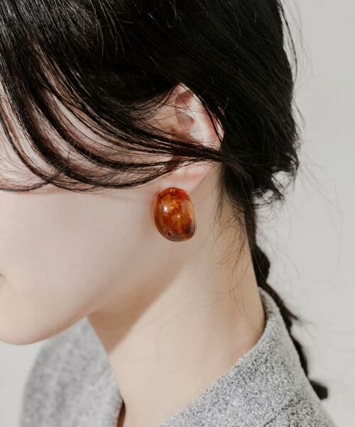 SMELLY / スメリー ピアス・イヤリング | カラーワイドフープイヤリング | 詳細4