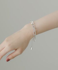 SMELLY / スメリー ブレスレット・バングル | スクエアチェーンボリュームブレスレット