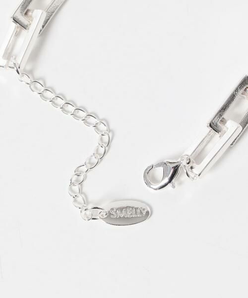 SMELLY / スメリー ブレスレット・バングル | スクエアチェーンボリュームブレスレット | 詳細6