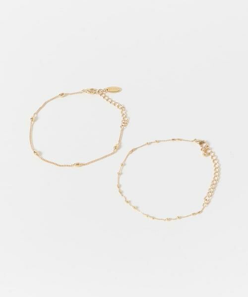 SMELLY / スメリー ブレスレット・バングル | ボールチェーン2セットブレスレット | 詳細4