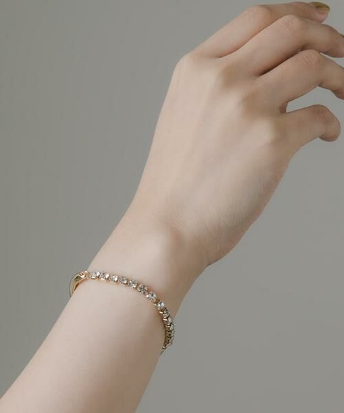 SMELLY / スメリー ブレスレット・バングル | ビジューカーブキリカエブレスレット | 詳細3