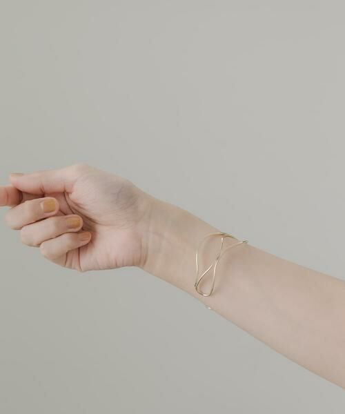 SMELLY / スメリー ブレスレット・バングル | メタルスィンニュアンスラインバングル | 詳細2