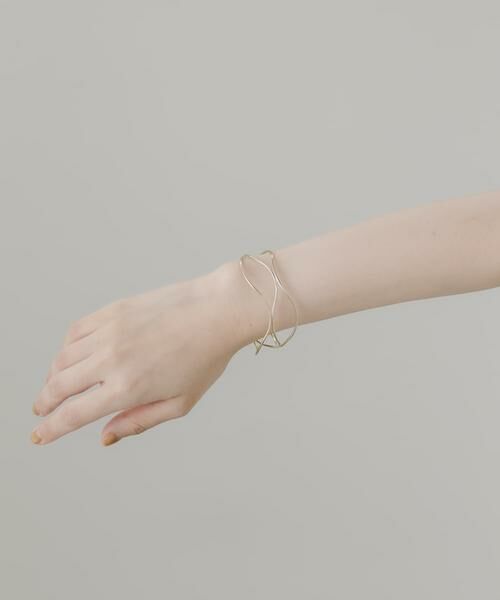 SMELLY / スメリー ブレスレット・バングル | メタルスィンニュアンスラインバングル | 詳細3