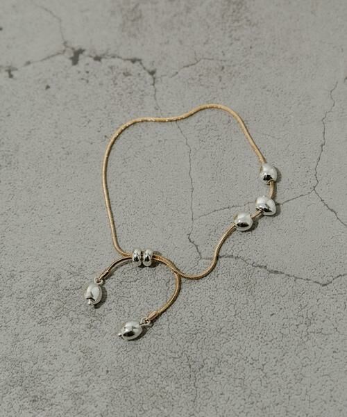 SMELLY / スメリー ブレスレット・バングル | メタルボールスライドブレスレット | 詳細2