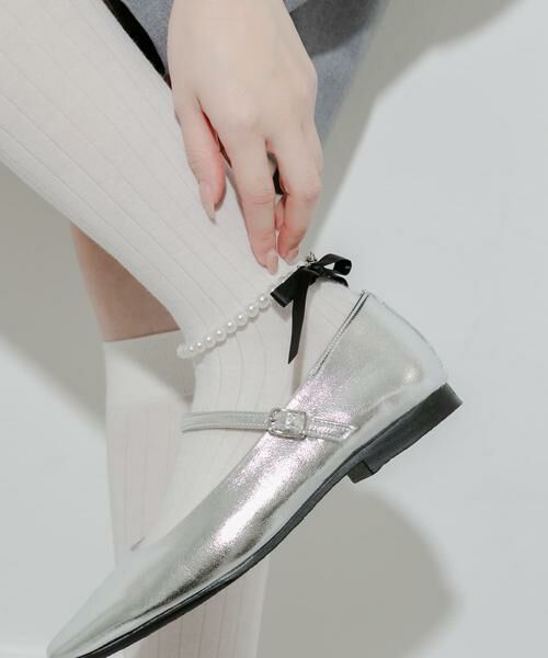 SMELLY / スメリー アンクレット | 『WEB/一部店舗限定』パールリボンアンクレット | 詳細4