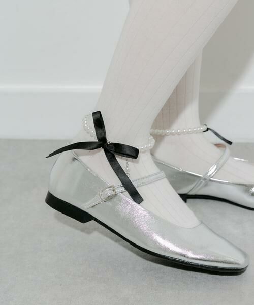 SMELLY / スメリー アンクレット | 『WEB/一部店舗限定』パールリボンアンクレット | 詳細5