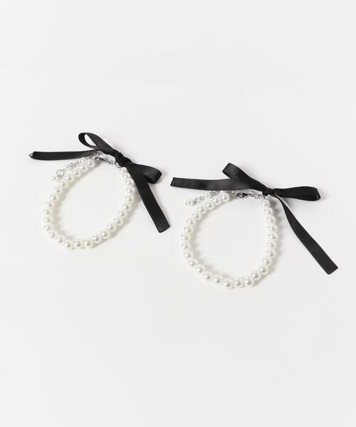 SMELLY / スメリー アンクレット | 『WEB/一部店舗限定』パールリボンアンクレット | 詳細6