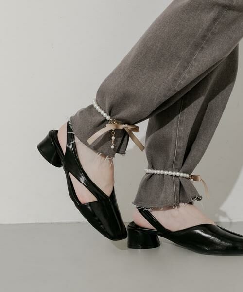 SMELLY / スメリー アンクレット | 『WEB/一部店舗限定』パールリボンアンクレット | 詳細8