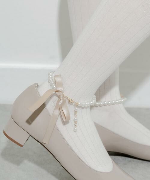 SMELLY / スメリー アンクレット | 『WEB/一部店舗限定』パールリボンアンクレット | 詳細11