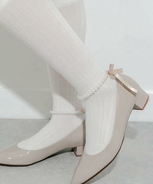 SMELLY / スメリー アンクレット | 『WEB/一部店舗限定』パールリボンアンクレット | 詳細13