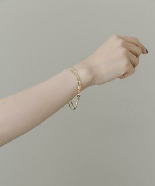 SMELLY / スメリー ブレスレット・バングル | ダブルスネークチェーンブレスレット | 詳細2