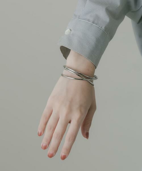 SMELLY / スメリー ブレスレット・バングル | ステンレスラインバングル | 詳細4