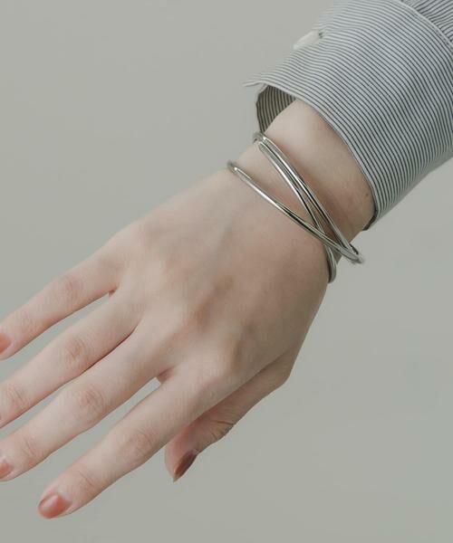 SMELLY / スメリー ブレスレット・バングル | ステンレスラインバングル | 詳細5