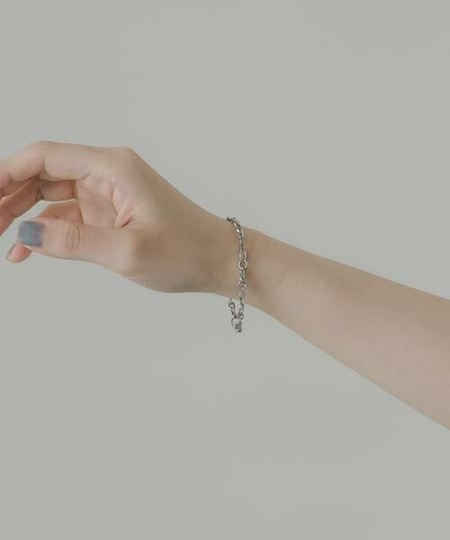 SMELLY / スメリー ブレスレット・バングル | ステンレスオーバルチェーンブレスレット | 詳細1