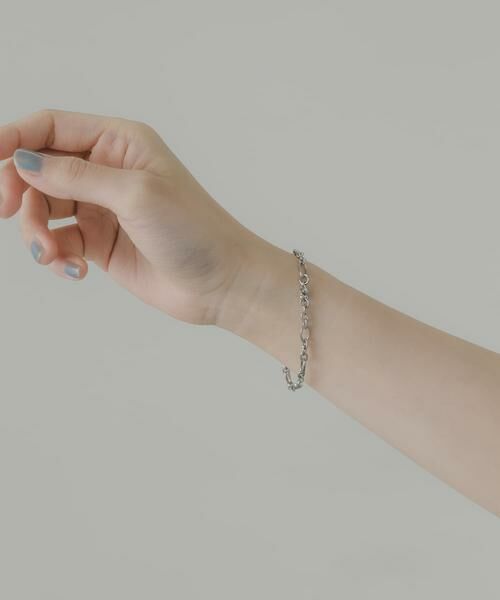 SMELLY / スメリー ブレスレット・バングル | ステンレスオーバルチェーンブレスレット | 詳細2