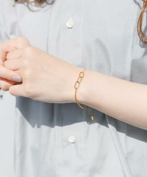 SMELLY / スメリー ブレスレット・バングル | ステンレスチェーンコンビブレスレット | 詳細1