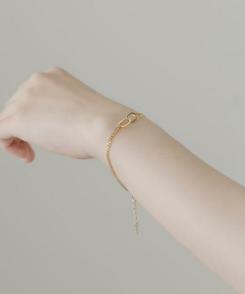 SMELLY / スメリー ブレスレット・バングル | ステンレスチェーンコンビブレスレット | 詳細2