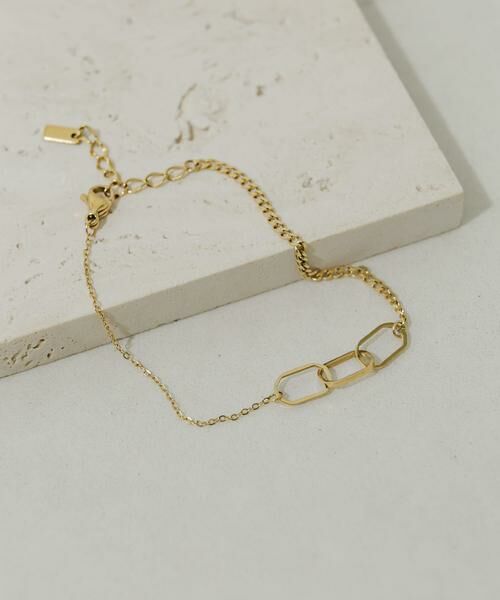 SMELLY / スメリー ブレスレット・バングル | ステンレスチェーンコンビブレスレット | 詳細5