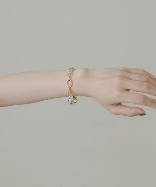 SMELLY / スメリー ブレスレット・バングル | ニュアンスオーバルチェーンブレスレット | 詳細2