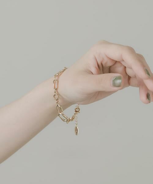 SMELLY / スメリー ブレスレット・バングル | ニュアンスオーバルチェーンブレスレット | 詳細3