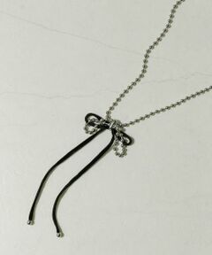 SMELLY / スメリー ネックレス・ペンダント・チョーカー | トップリボンボールチェーンネックレス