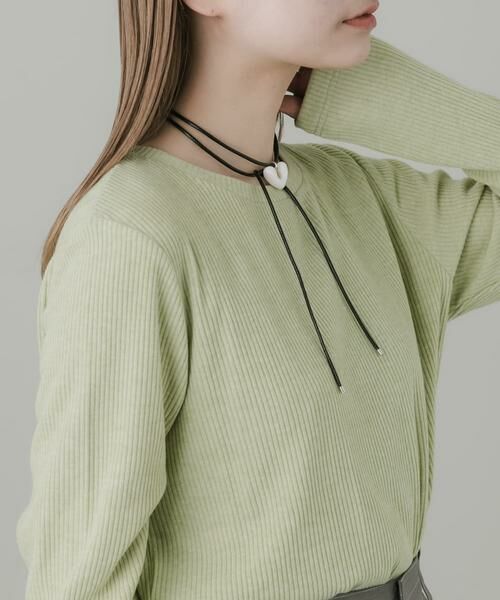 SMELLY / スメリー ネックレス・ペンダント・チョーカー | ハートワントップロングコードチョーカー | 詳細6