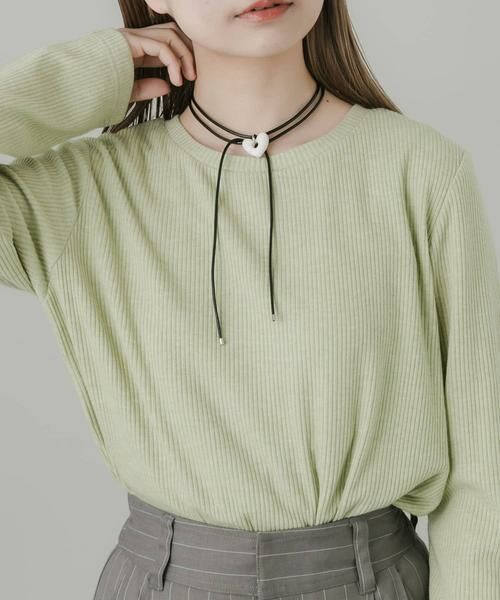 SMELLY / スメリー ネックレス・ペンダント・チョーカー | ハートワントップロングコードチョーカー | 詳細7