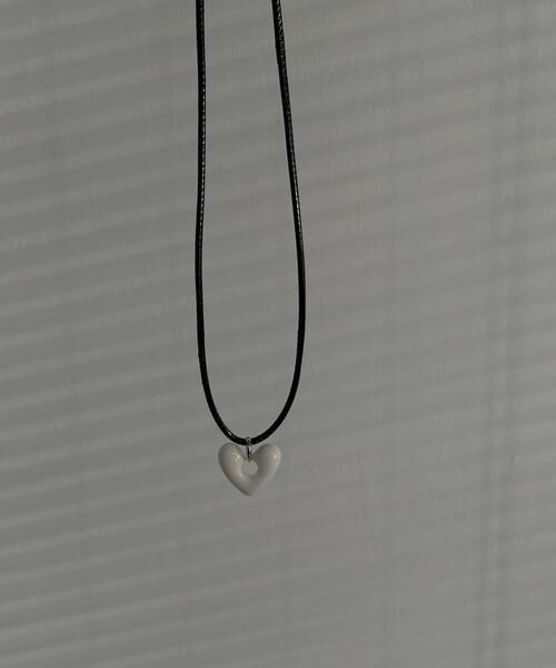 SMELLY / スメリー ネックレス・ペンダント・チョーカー | ハートワントップロングコードチョーカー | 詳細9