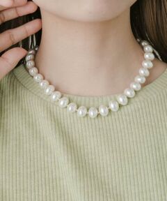 SMELLY / スメリー ネックレス・ペンダント・チョーカー | 『WEB/一部店舗限定』パールボリュームマンテルネックレス