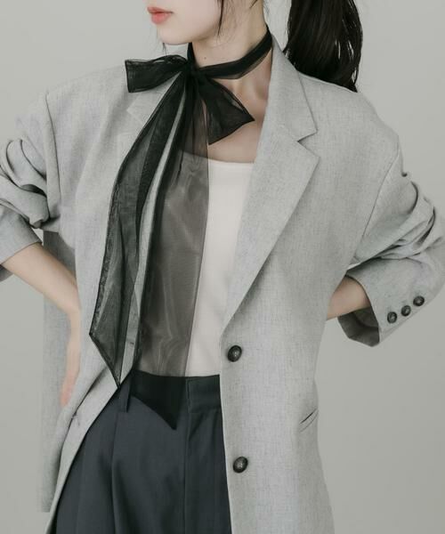 SMELLY / スメリー ネックレス・ペンダント・チョーカー | シアーリボンチョーカー | 詳細6