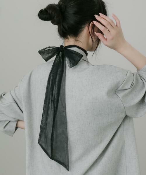 SMELLY / スメリー ネックレス・ペンダント・チョーカー | シアーリボンチョーカー | 詳細9